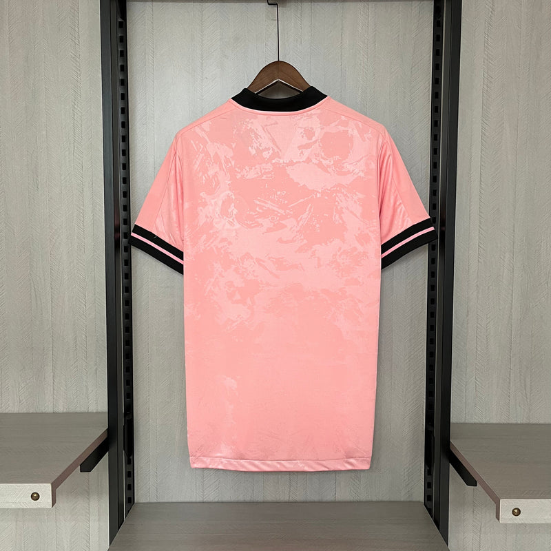 Camisa Flamengo Edição Especial Outubro Rosa 2020/21 Torcedor Adidas Masculina - Rosa