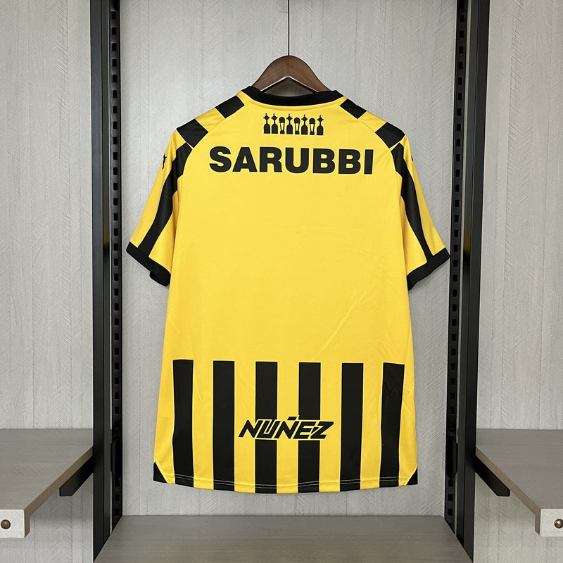 Camisa Peñarol Home 24/25 Torcedor Puma Masculina - Amarelo e Preto