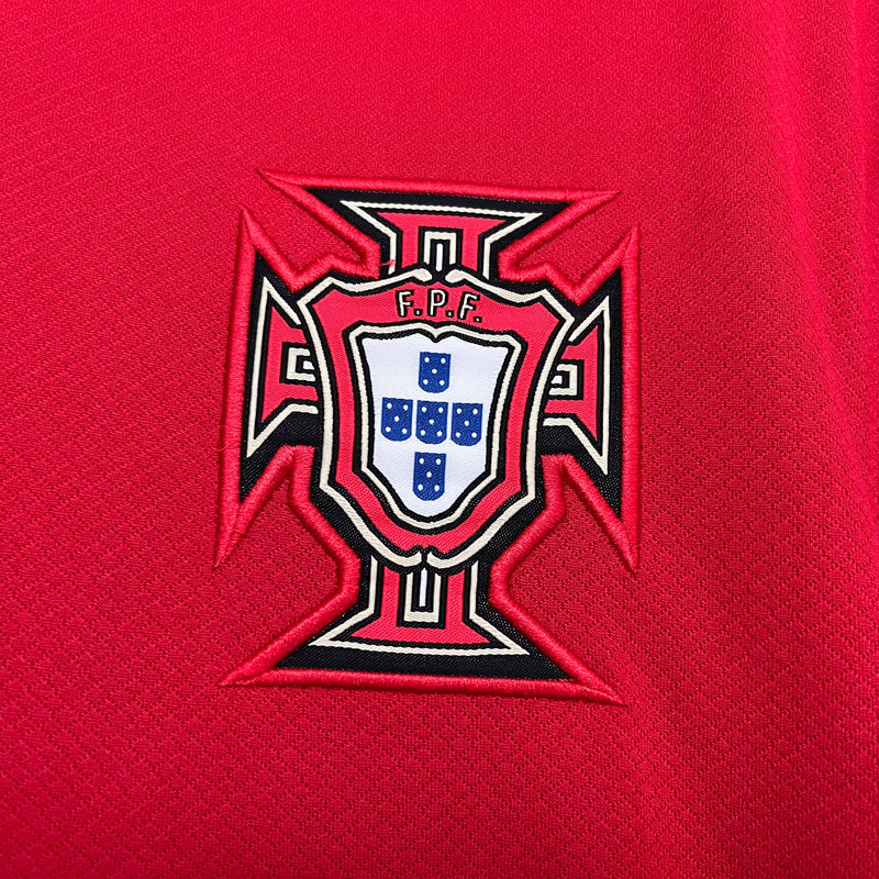 Camisa Portugal Home 24/5 Torcedor Nike Masculina - Vermelho