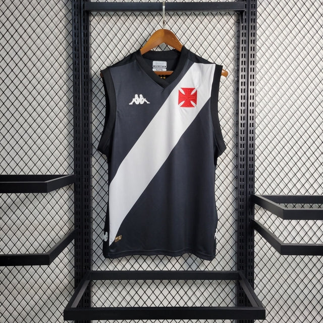 Camisa Vasco Da Gama Regata Home 23/24 Kappa Masculina - Preta