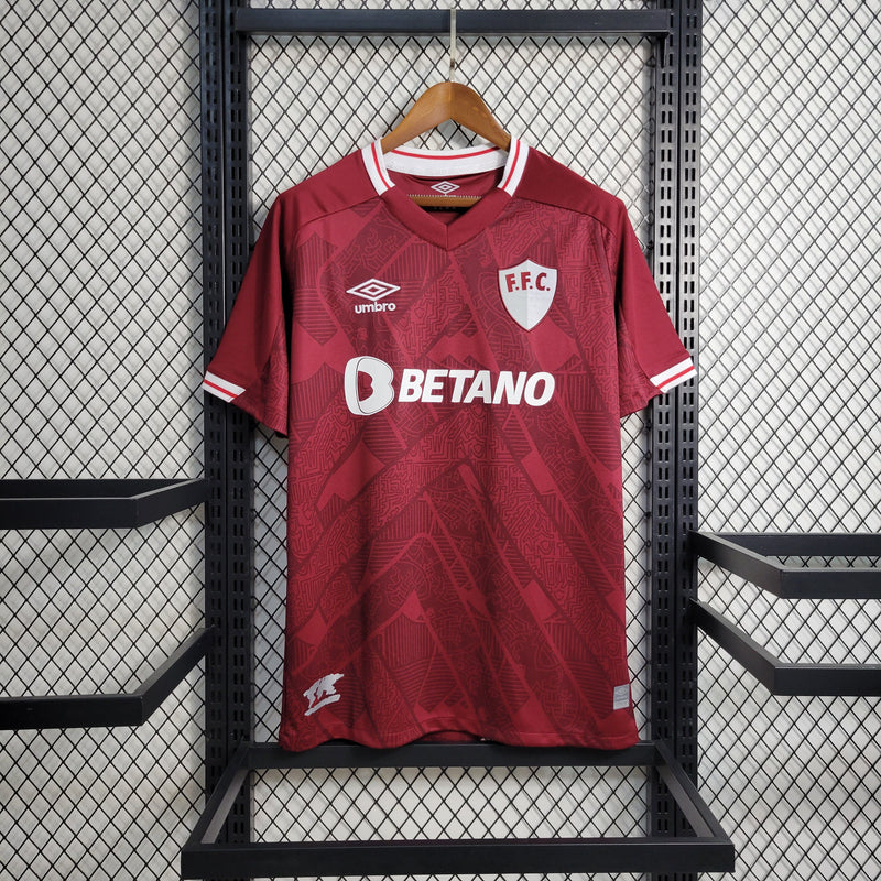 Camisa Fluminense Third 22/23 Torcedor Umbro Masculino - Vermelho