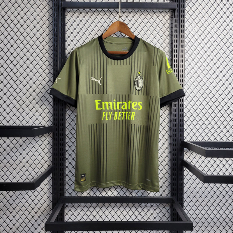 Camisa Milan Third 22/23 Torcedor Puma Masculina - Bege