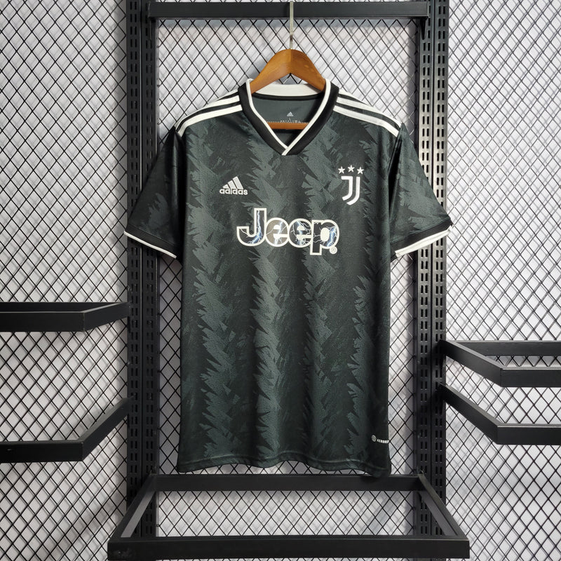 Camisa Juventus Away 22/23 Torcedor Adidas Masculina - Preta