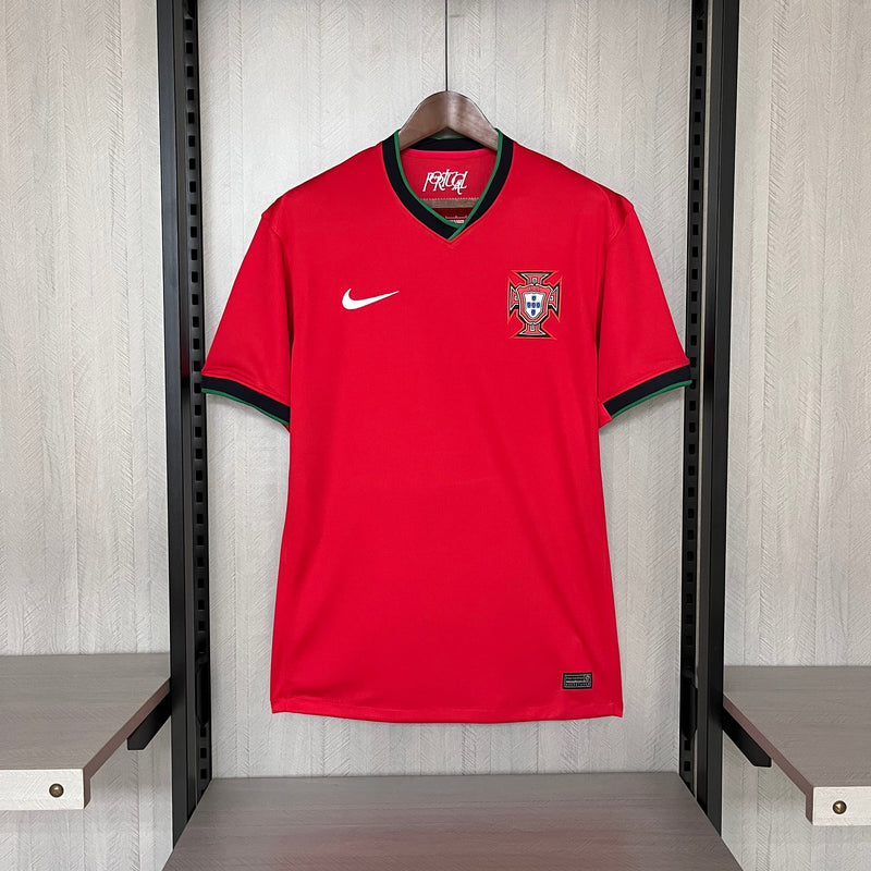 Camisa Portugal Home 24/5 Torcedor Nike Masculina - Vermelho