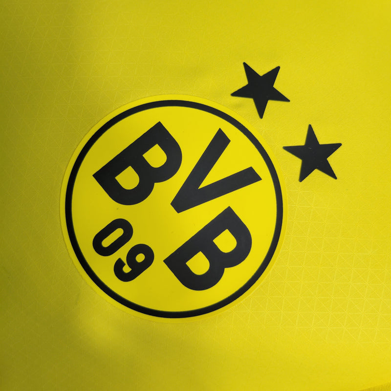 Camisa Borussia Dortmund Home 23/24 Jogador Puma Masculina - Amarela