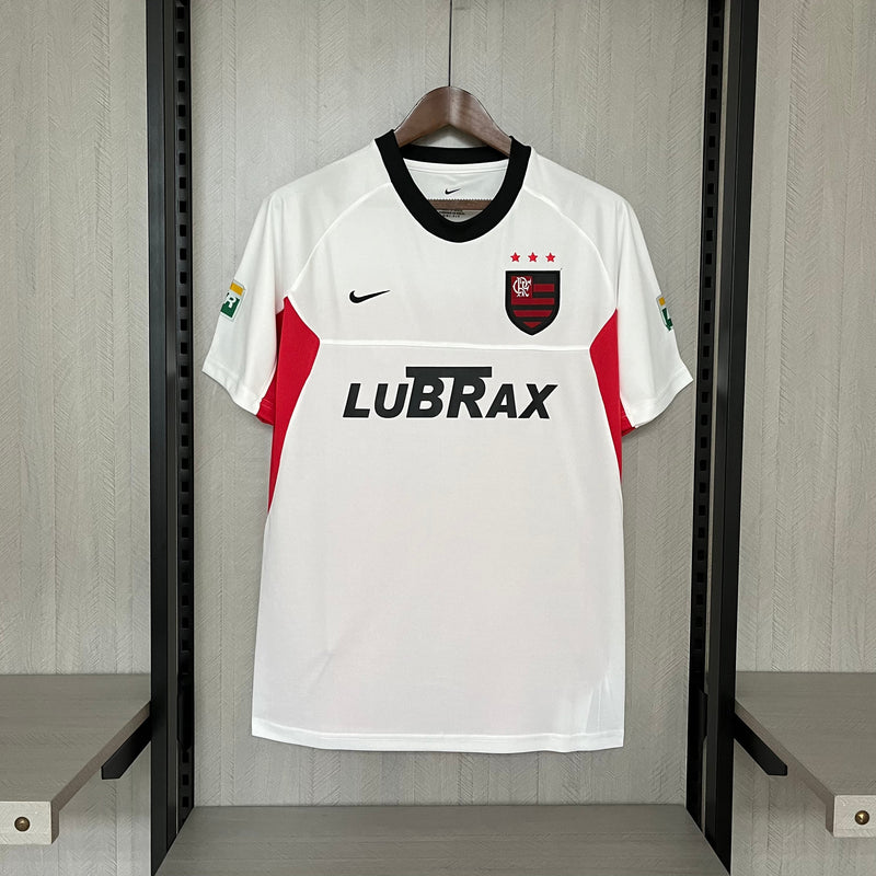 Camisa Flamengo Away Retro 2001 Torcedor Nike Masculina - Branca