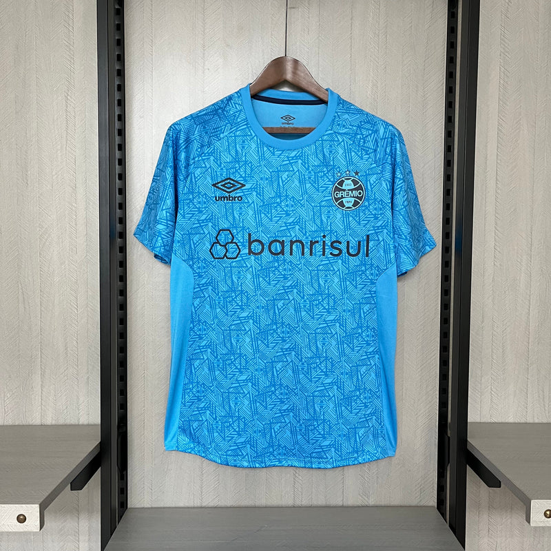 Camisa Grêmio Treino 24/25 Torcedor Umbro Masculino - Azul cLARO