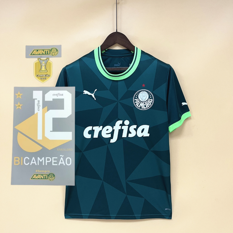 Camisas Palmeiras PERSONALIÇÃO 12X CAMPEÃO BRASILEIRO Torcedor Puma Masculino