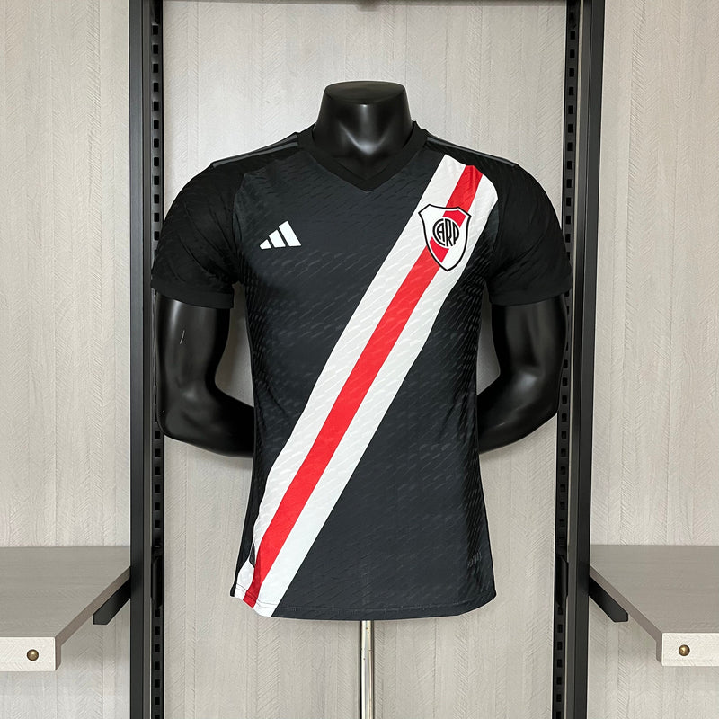 Camisa River Plate Edição Especial 23/24 Jogador Adidas Masculino - Preto e Vermelho