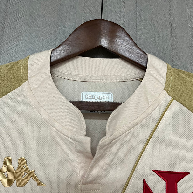 Camisa Vasco da Gama Third 24/25 Kappa Masculina - Branca e Dourado