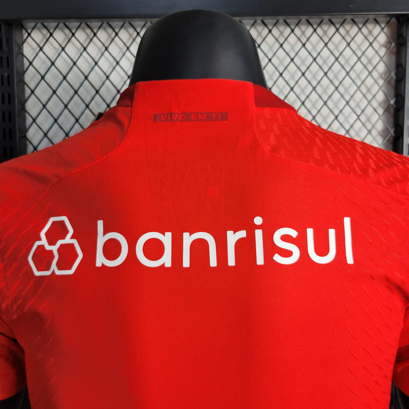 Camisa Internacional Home 23/24 Jogador Adidas Masculino - Vermelho
