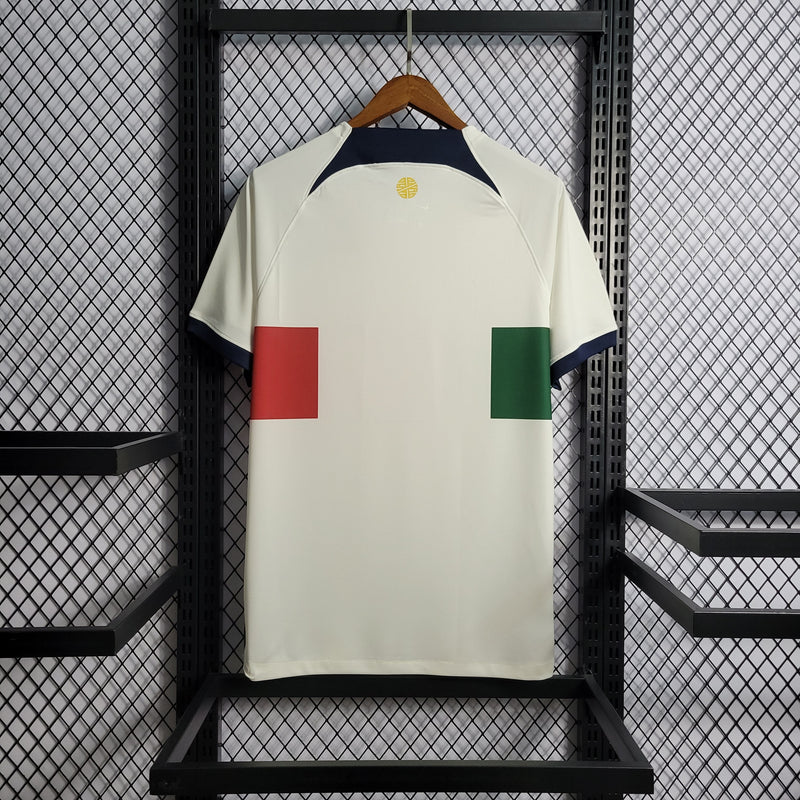 Camisa Portugal Away 22/23 Torcedor Nike Masculina - Branca