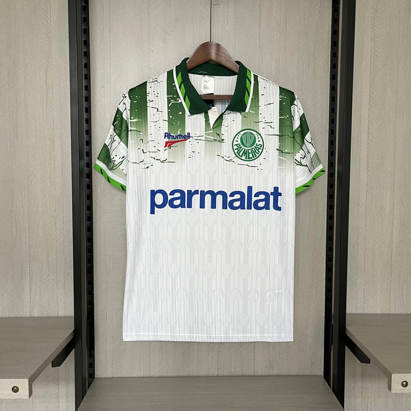 Palmeiras Retro Away 1996  Rhumell Masculino  - Branca