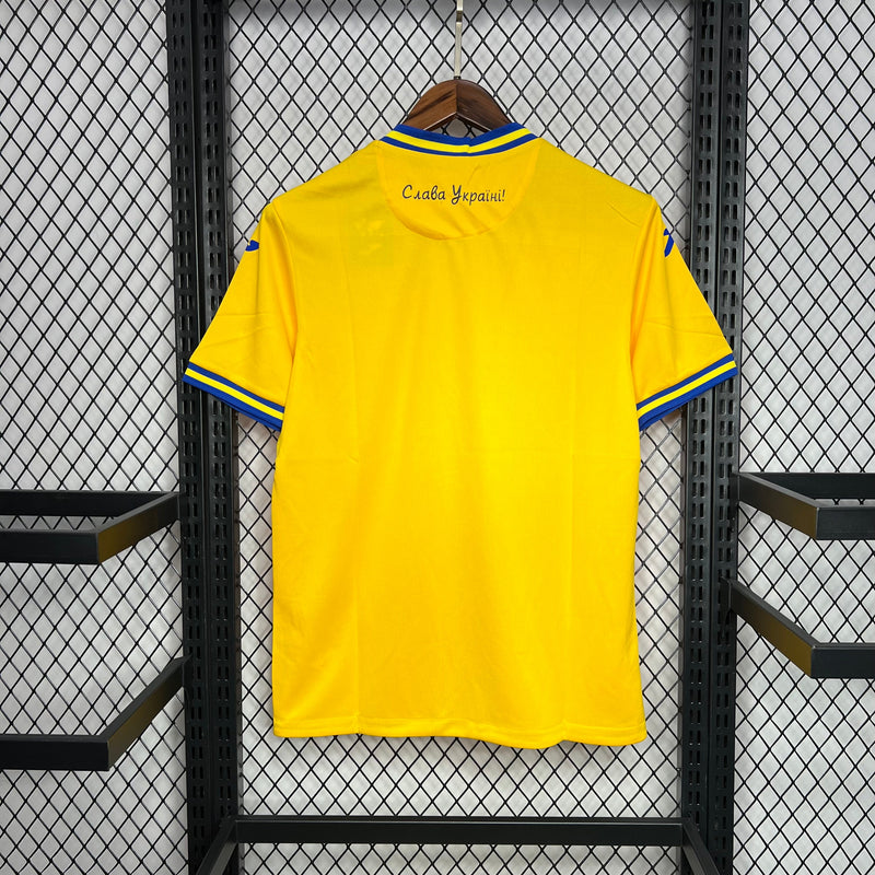 Camisa Ucrânia Home 24/25 Torcedor Joma Masculina - Amarelo