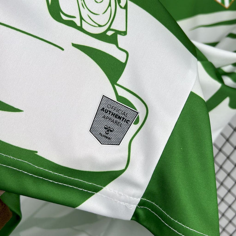 Camisa Real Bétis Edição Especial Naruto 25/26 Torcedor Adidas Masculina - Branca e Verde