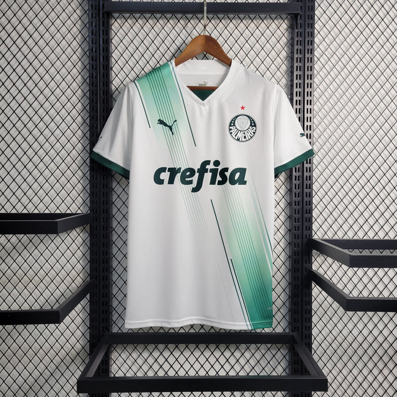 Camisa Palmeiras Away 23/24 Torcedor Puma Masculino - Branca