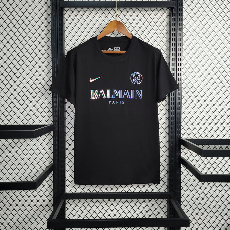 Camisa PSG Reflexiva 23/24 Torcedor Nike Masculina - Preto