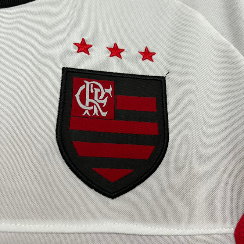 Camisa Flamengo Away Retro 2001 Torcedor Nike Masculina - Branca