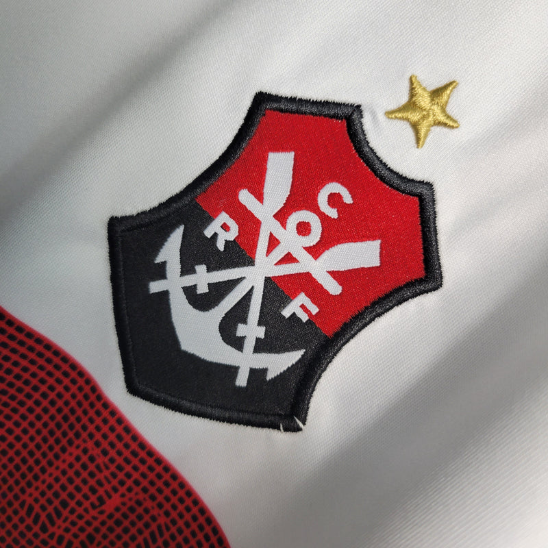 Flamengo Away Retro 2019 Torcedor Adidas Feminina - Branco,Vermelho e Preto