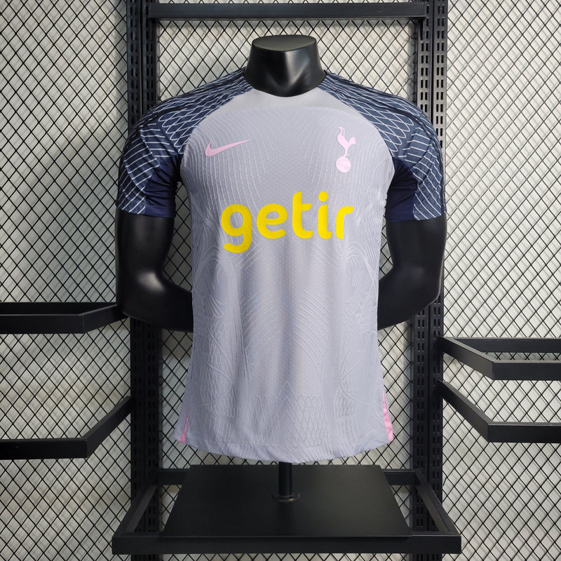 Camisa Tottenham Treino 23/24 Jogador Nike Masculina - Cinza