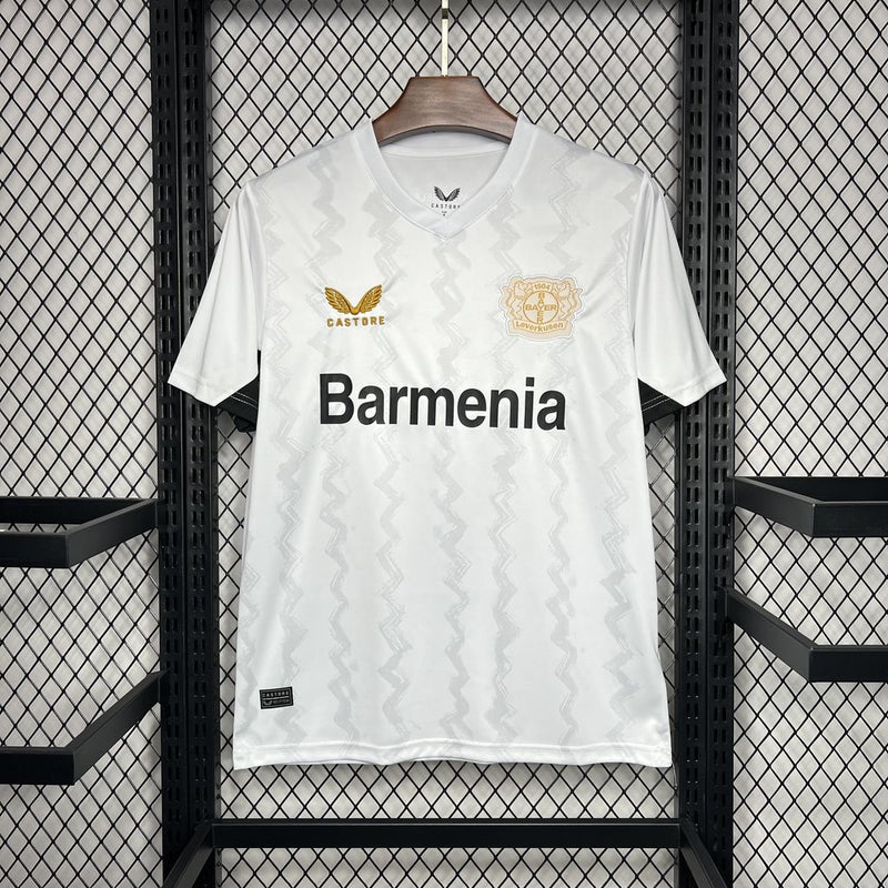 Camisa Bayern Leverkusen Away 24/25 Torcedor Castore Masculino - Branco