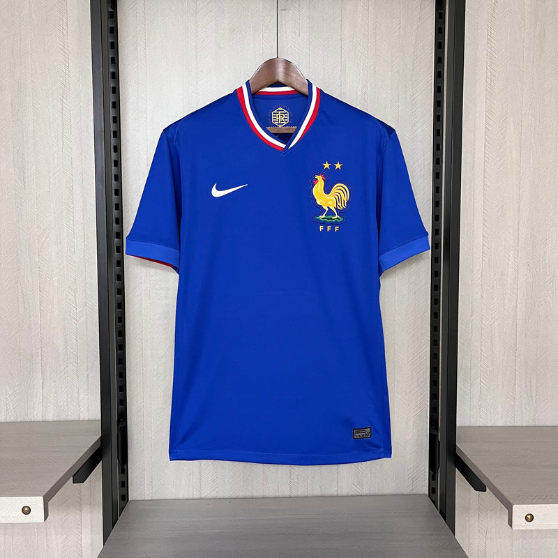 Camisa França Home 24/25 Torcedor Nike Masculina - Azul