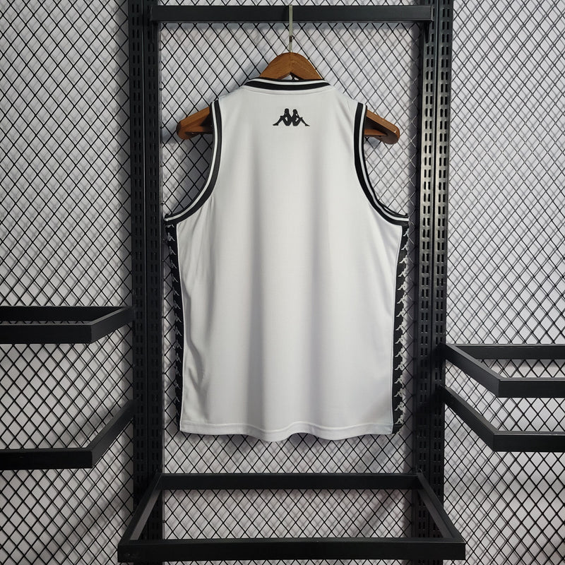 Camisa Vasco Da Gama Regata 22/23 Kappa Masculina - Branca