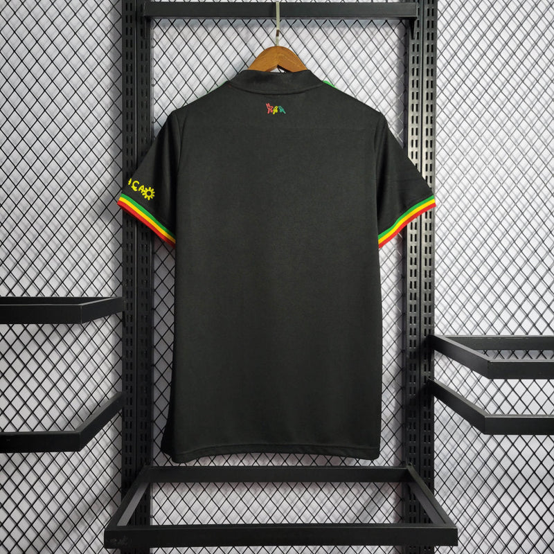 Camisa Ajax Especial Bob Marley 21/22 Torcedor Adidas Masculina - Preta