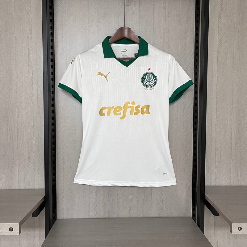 Palmeiras Away 24/25 Torcedor Puma Feminino - Branca