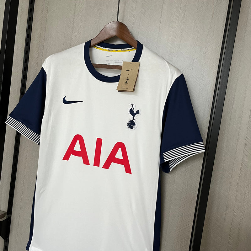 Camisa Tottenham Home 24/25 Torcedor Nike Masculina - Branco e Azul