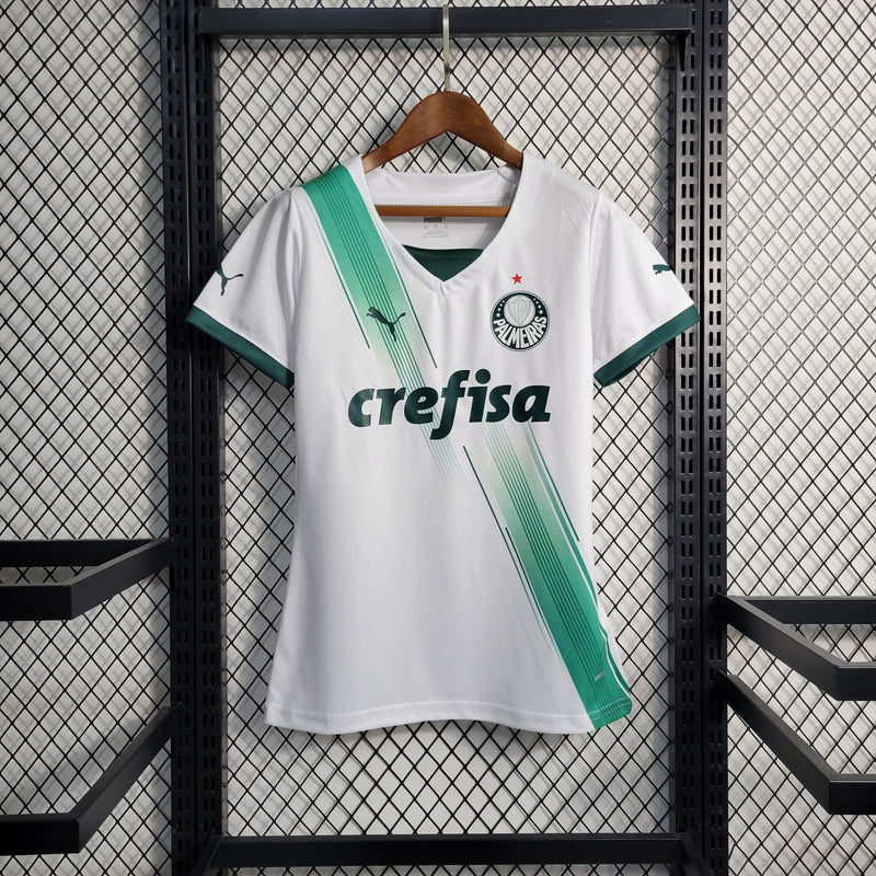 Palmeiras Away 23/24 Torcedor Puma Feminina - Branca