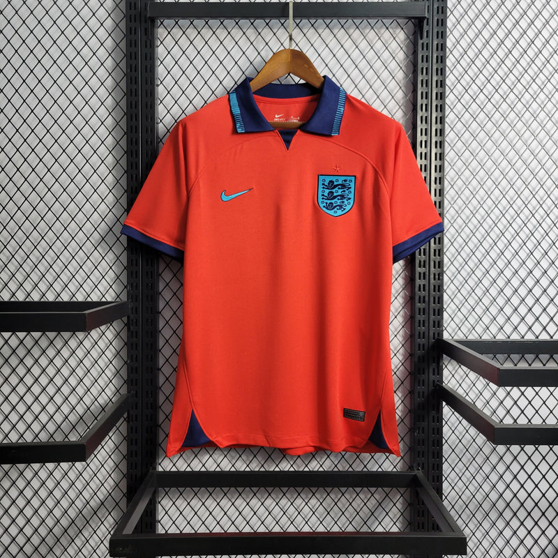 Camisa Inglaterra Away 22/23 Torcedor Nike Masculina - Laranja