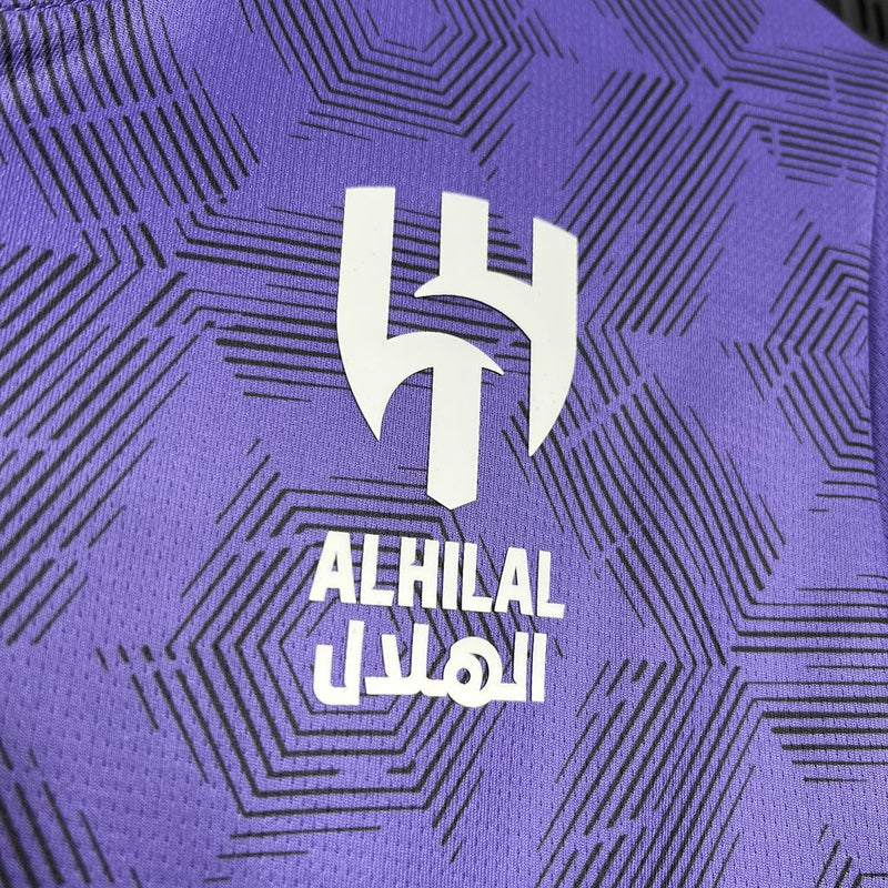 Camisa Al Hilal Third 24/25 Torcedor Puma Masculina - Roxo