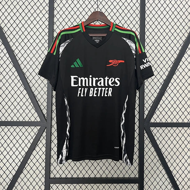 Camisa Arsenal Away 24/25 Torcedor Adidas Masculina - Preto