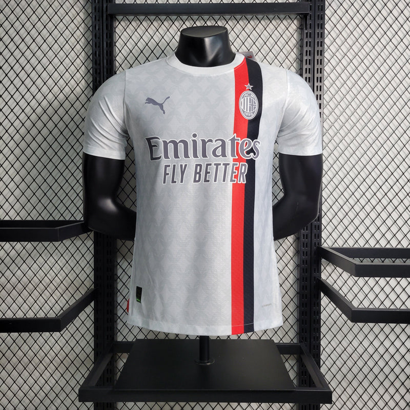 Camisa Milan Away 23/24 Jogador Puma Masculina - Branco