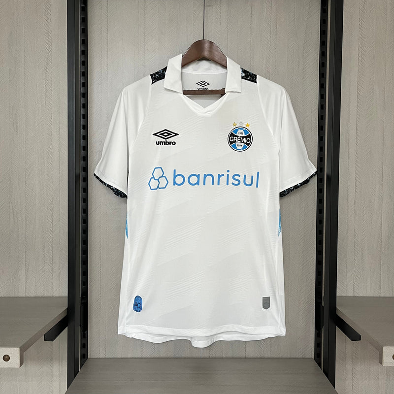 Camisa Grêmio Away 24/25 Torcedor Umbro Masculino - Branco