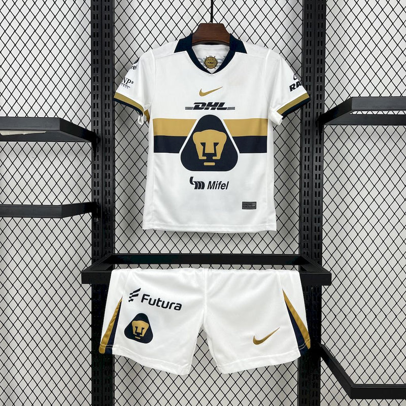 Kit Infantil Pumsas Home 25/26 Nike Unissex - Branco