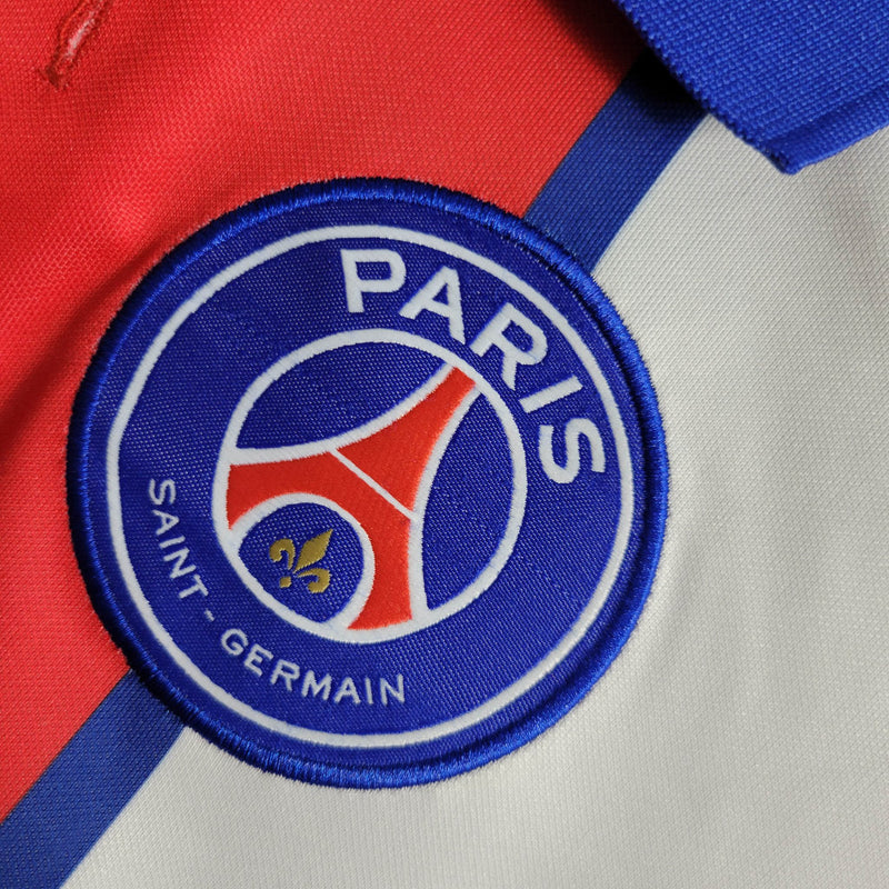 Camisa PSG Away 20/21 Torcedor Jordan Masculina - Branco