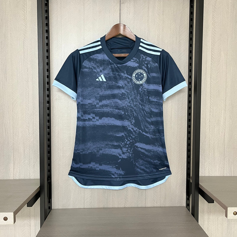 Camisa Cruzeiro Third 24/25 Torcedor Adidas Feminino - Azul Marinho