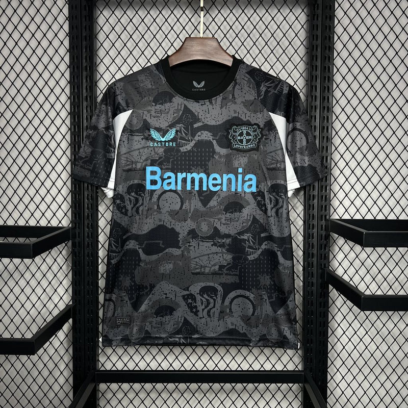 Camisa Bayern Leverkusen Third 24/25 Torcedor Castore Masculino - Preto