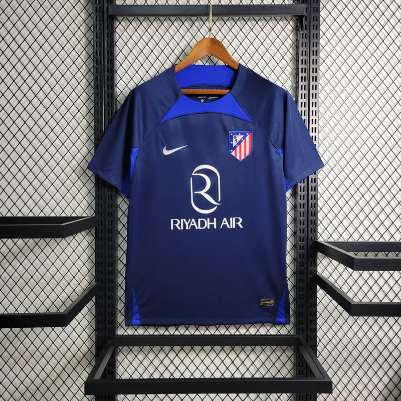 Camisa Atlético de Madrid Treino 23/24 Torcedor Nike Masculina - Azul