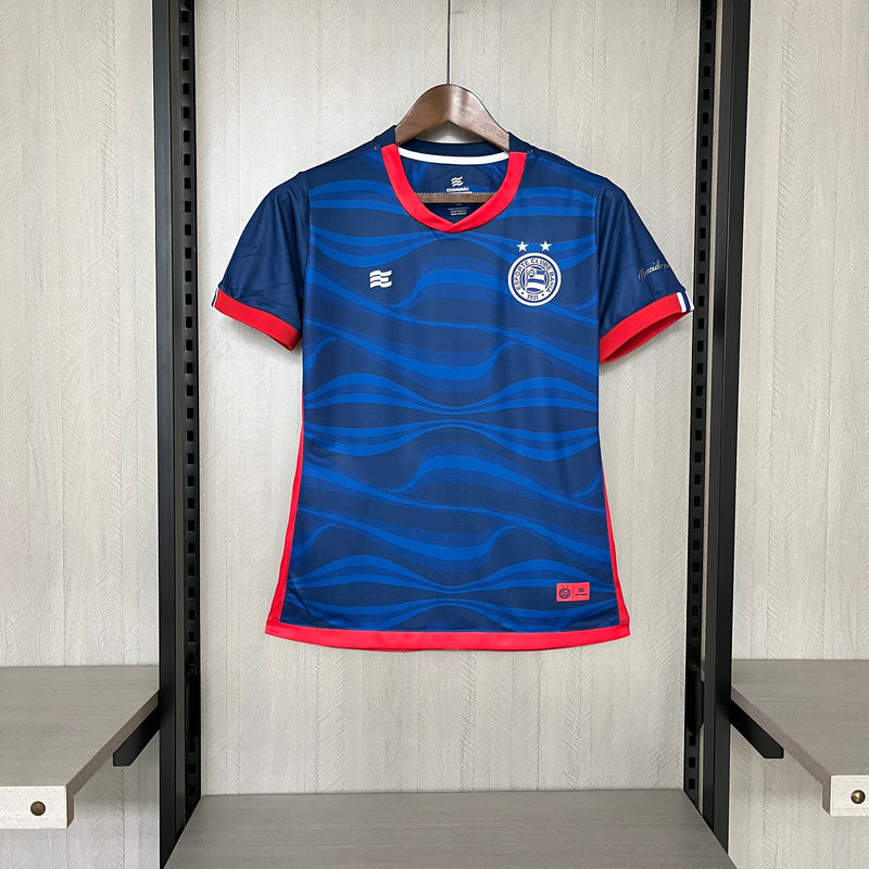 Camisa Bahia Third 24/25 Torcedor Esquadrão Feminino - Azul