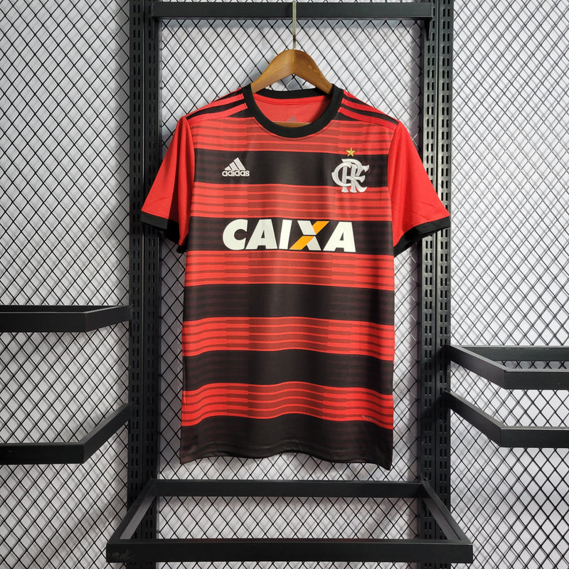 Camisa Flamengo Retro Home 2018 Torcedor Adidas Masculina - Vermelho