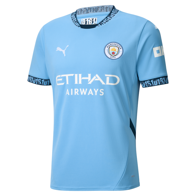 Camisa Manchester City Home 24/25 Torcedor Puma Masculina - Azul