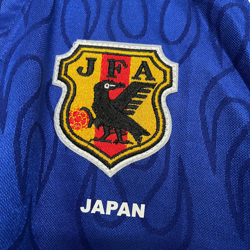 Camisa Japão Home Retro 1998 Torcedor Asics Masculino - Azul