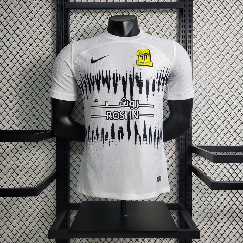 Camisa Al ITTIHAD Away 23/24 Jogador Nike Masculina - Branco