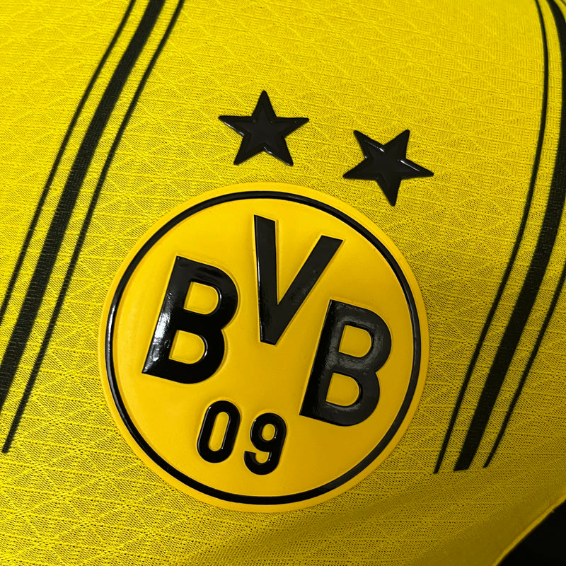 Camisa Borussia Dortmund Home 24/25 Jogador Puma Masculina - Amarela