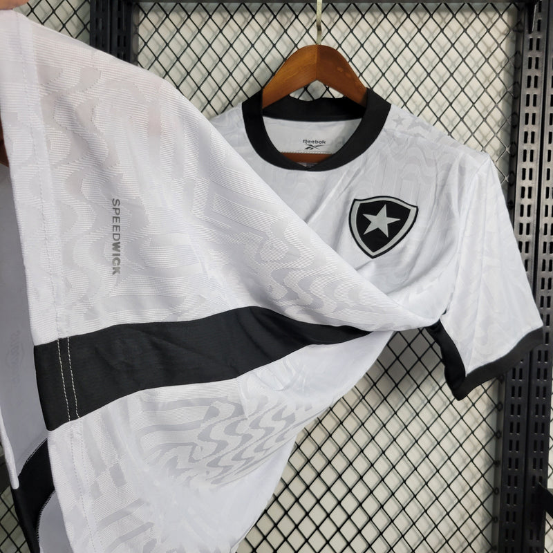 Camisa Botafogo Third 23/24 Torcedor Reebok + Patrocínios Masculina - Branca