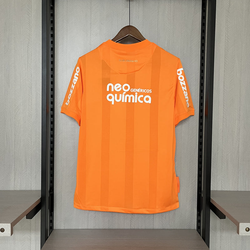 Camisa Corinthians Retro Goleiro 2010 Torcedor Nike Masculina - Laranja