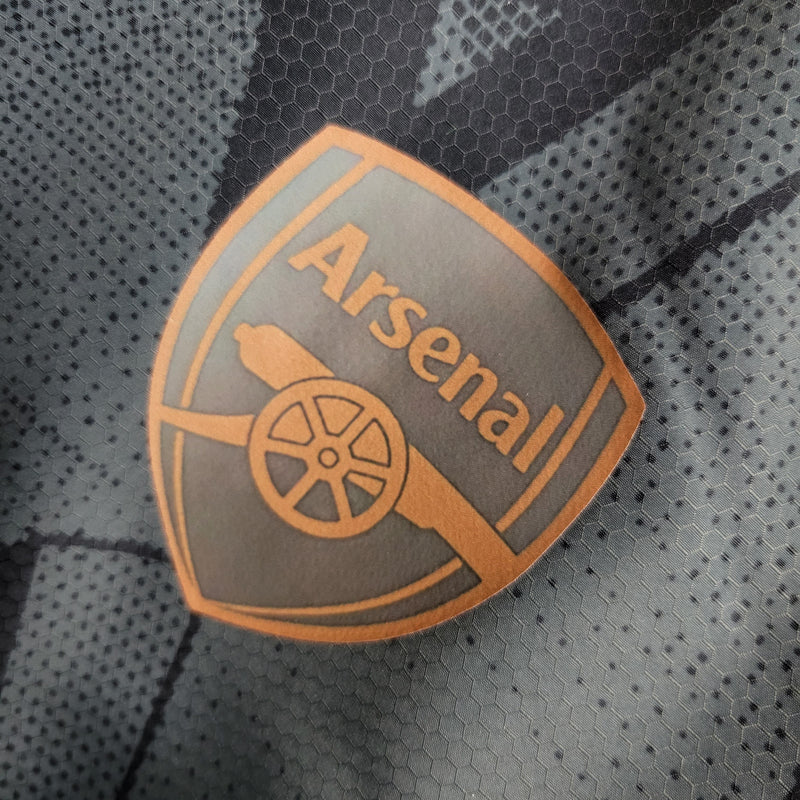 Corta Vento Arsenal Away 22/23 Adidas Unissex - Cinza